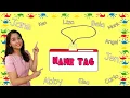 Kindergarten Name tag Making