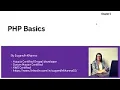 PHP Basics Ch 1 Get started with Drupal