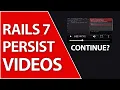 Active Storage Turbo Persistence Across Pages Ruby on Rails 7 Tutorial