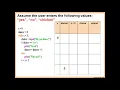 While loop Trace table theory
