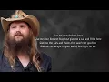 Chris Stapleton - Weight Of Your World (Lyrics)