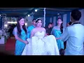 Moment Menuju Pelaminan dalam acara Pernikahan Risan dan Angel