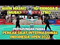 Lagu Pertandingan Berkelas | Igi Rangga B (TNI) vs Alvin Masaiz (Muba) | Indonesia Open Pencak Silat 2022