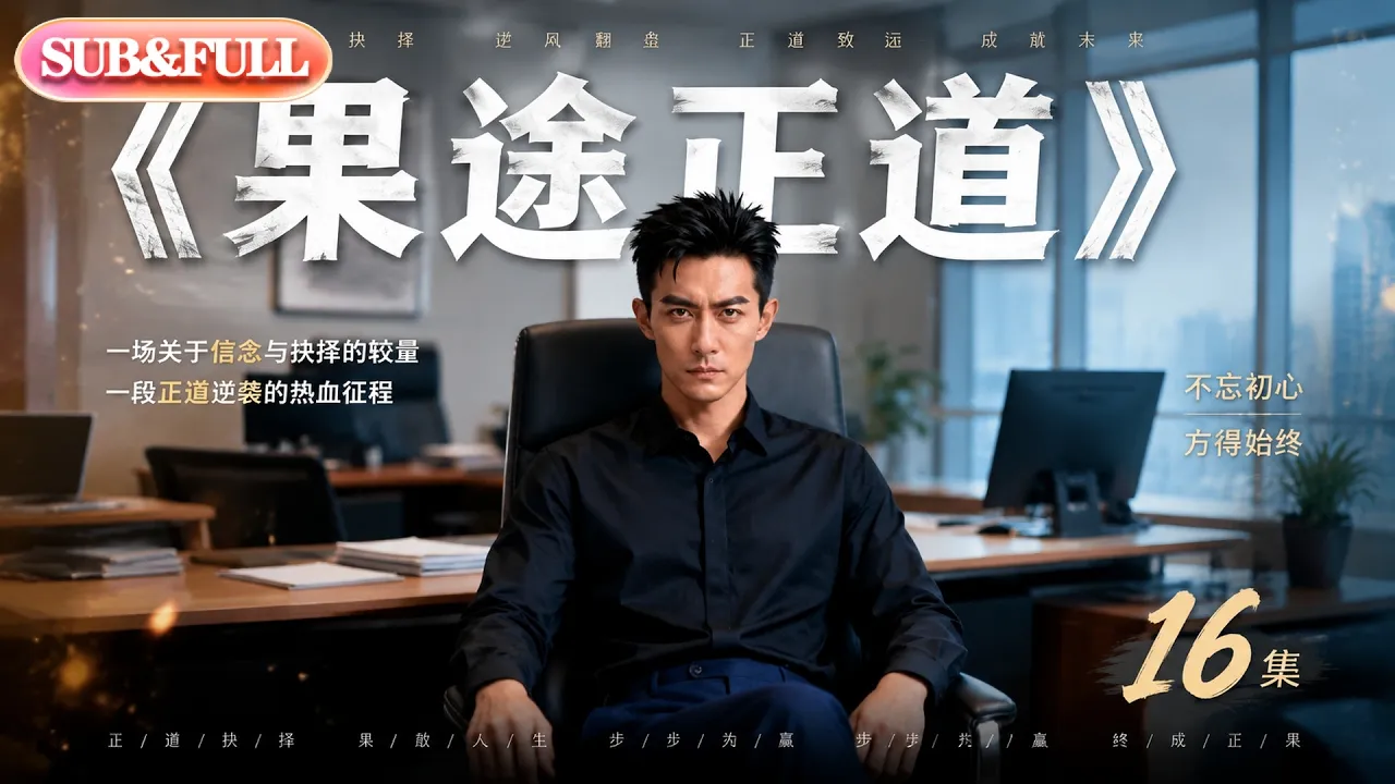 【全集FULL】《果途正道》| AI短剧 | ENG SUB #薄荷听书 #cdrama #latest #热门短剧 #都市 #重生 #逆袭 #现代 #甜宠 poster