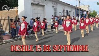 Centro Escolar Jose Vaquerano  - Desfile 15 de Septiembre - Distrito de Zacatecoluca