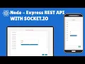 Node - REST API with Socket io basic tutorial