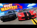 Police Use SPIKE STRIPS To Stop the MOST WANTED Fugitive BeamNG Drive Mods