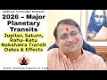 2026 Major Planetary Transits Predictions Jupiter Saturn Rahu Ketu Through Nakshatras