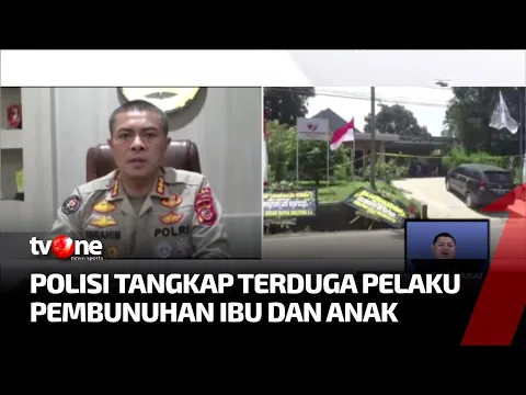 Tim Gabungan Tangkap Terduga Pelaku Pembunuhan Ibu dan Anak di Subang