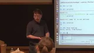 Introduction to Python Programming for Scientists I