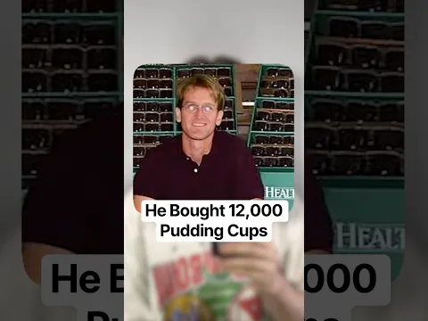 He Bought 12,000 Pudding Cups For A GENIUS Reason