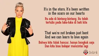 Download Just Give Me A Reason - P!nk feat. Nate Ruess (Lyrics video dan terjemahan) MP3