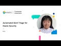 ElasticCC Optimized Alert Triage for Elastic Security