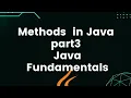 How do you call Instance Method in Java Java Basics 53 Methods in Java part3 Java in Telugu