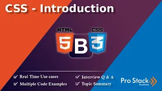 CSS - Introduction Pro Stack Academy