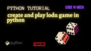 Python Ludo Game Create Play the Classic Board Game with Python Random Module Python Game Dev