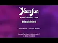 Blackbird - Sarah McLachlan | Karaoke Version | KaraFun