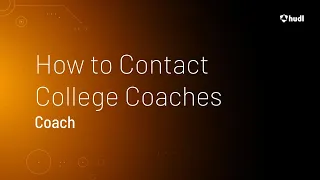 How to Contact College Coaches Coach
