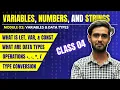 JavaScript Variables Data Types Operators Type Conversion Full Stack JS Python Class 04