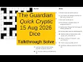 The Guardian QC 124 - Talkthrough
