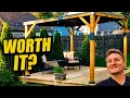 Amazon Sloped Roof Gazebo Review Full Assembly Worth It