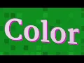 Download Lagu COLOR pronunciation • How to pronounce COLOR