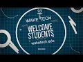 Wake Tech - 2022-23 Welcome WAKE TECH Students