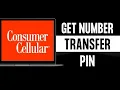 How To Get Number Transfer Pin For Consumer Cellular - Easy Tutorial