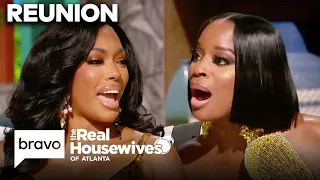 SNEAK PEEK What Sparked the Feud Between Porsha Shamea RHOA S16 E20 Bravo