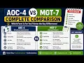AOC-4 vs MGT-7 Complete Comparison 2026 Key Differences Every Director Must Know