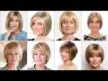 Pinterest impressive Short Bob haircut hairstyles for women over 50 60 70 years old