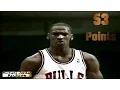 Michael Jordan 53 POINTS vs Portland Trail Blazers 1987 G O A T