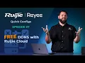 Reyee Quick Configs Ep 07 Did you know that Reyee offers FREE Cloud DNS