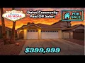 Affordable Single Story Home for Sale Under 400k Gated Community Paid Off Solar Las Vegas