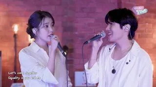 J Hope X IU Equal Sign Live J Hope In The Palette 