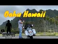 Oahu Hawaii on a Harley Davidson