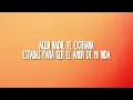 Xavi - Nobody Misses You (Lyrics)