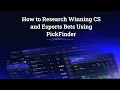 Researching Winning CS2 and Esports Parlays PickFinder Research Guide