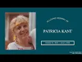 Pat Kant Memorial Slideshow