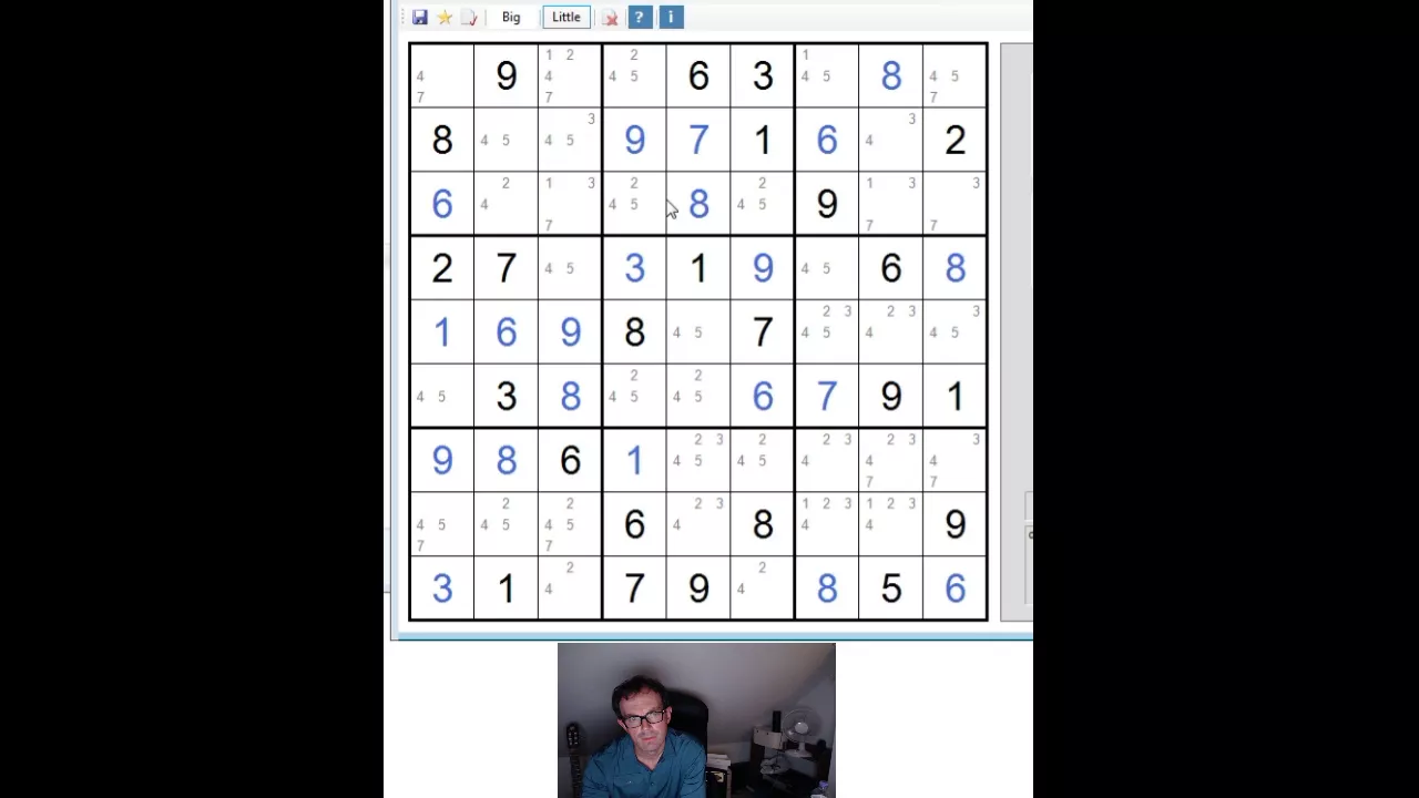 How to solve the Diabolical Sudoku in The Daily Telegraph on 22 Sept 2017