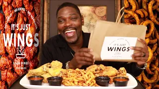 CHICKEN WINGS MUKBANG IT S JUST WINGS THE SECRET GHOST KITCHEN OKLAHOMA FOOD