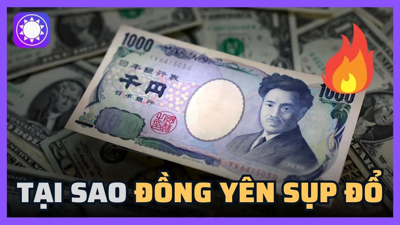 Outline Video Tạo sao đồng Yên Nhật Bản sụp đổ?