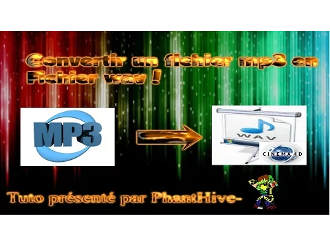 Download MP3 TUTO #1 convertir un fichier mp3 en wav ! Utile pour l'utilisation VFX