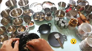 Miniature kitchen set review /Mini cooking Tamil