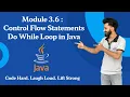 Do While Loop in Java Tutorial Learn with Easy Examples Module 3 6