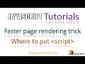 5 Where to put SCRIPT