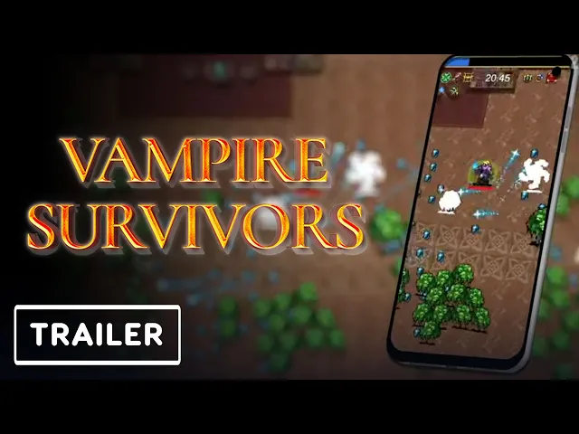 Vampire Survivors - Mobile Reveal Trailer | The Game Awards 2022