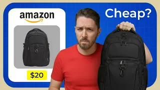 Amazon Basics Travel Laptop Backpack Review Worth 20 USD