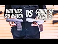 Walther Q5 Match vs Canik SF Rival S