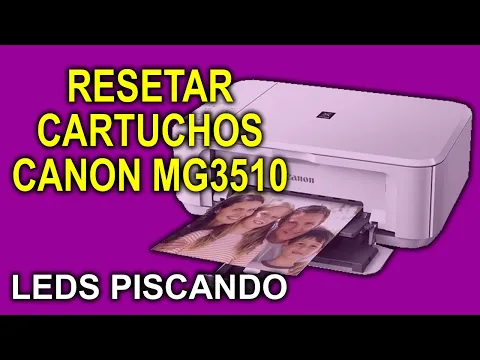 Download MP3 Como resetar Canon MG3510 - Piscando leds - Reset cartuchos